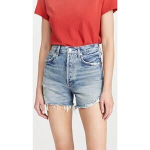 AGOLDE Dee Ultra High Rise Jean Shorts - 27 Riccochet
